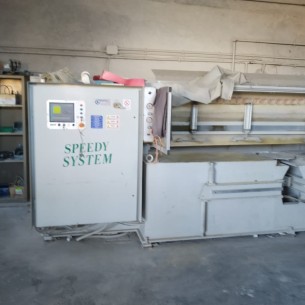 Edge polishing machine with bench Comandulli Speedy System D - Electrical panel