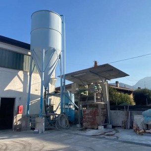 Used waste water treatment Fraccaroli & Balzan - Frontal view