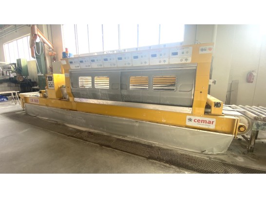 Lucidatrice usata Gmm Cemar LM 800 - Vista frontale