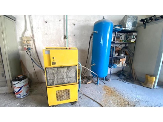 Used Air Compressor Kaeser Airtower 11- Frontal view