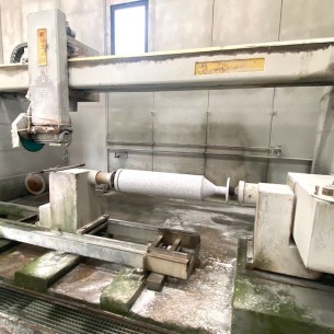 Used lathe Gmm roto 150 - Lateral view