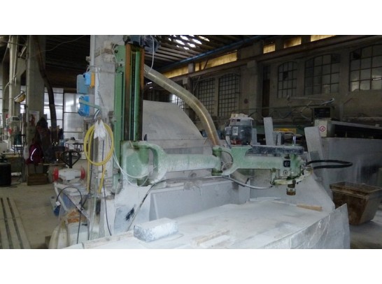 Used radial arm polisher -Mordenti A 185 - Front